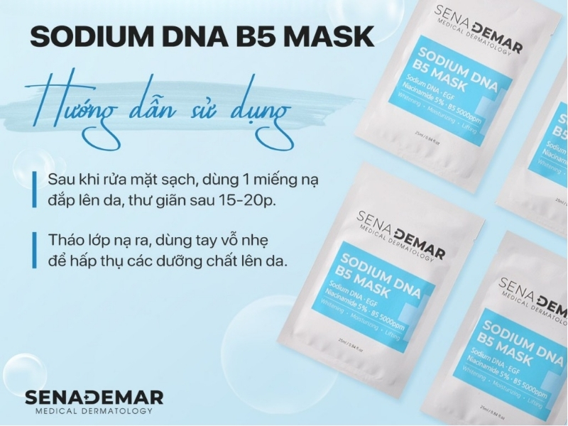 hướng dẫn sử dụng mặt nạ senademar